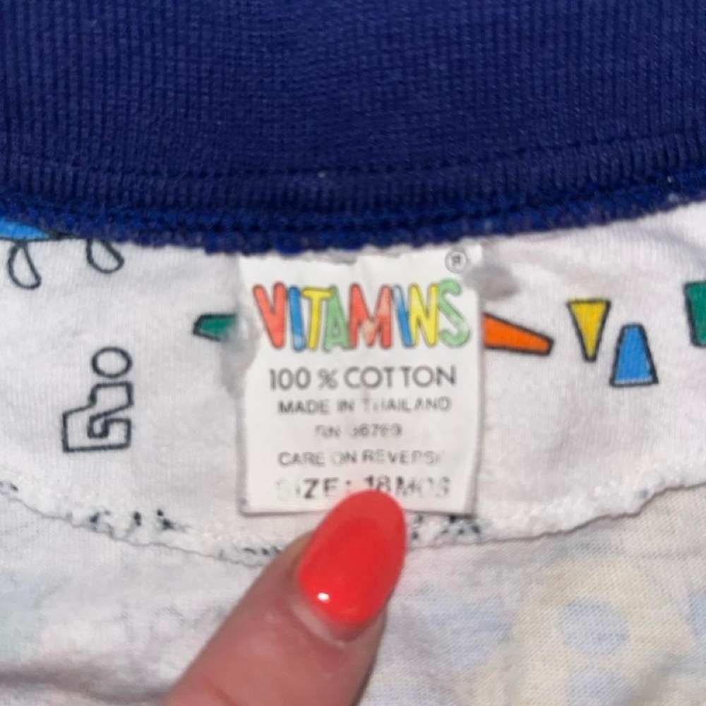 VTG Vitamins 100% cotton baby romper - Picture 3 of 3
